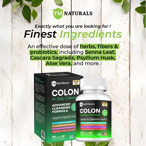 Colon Cleanse Pills Ingredients