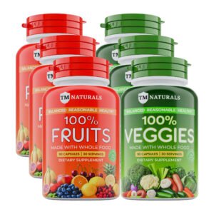 Fruits and Veggies Supplement Pack of 6