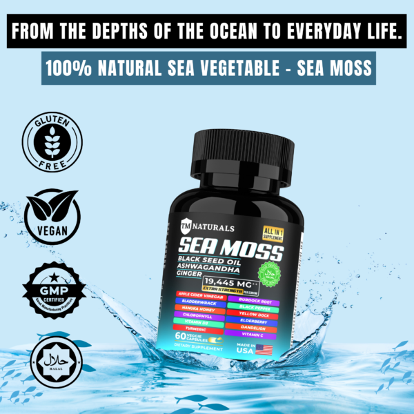Seamoss Capsules – Enhance Energy & Immune Health - Image 2