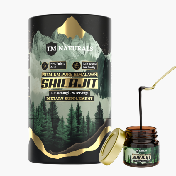 TM Naturals Pure Himalayan Shilajit Resin (30 g) – Grade A Lab-Tested - Image 2