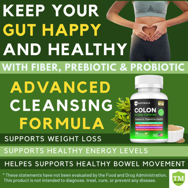 Colon Cleanse Pills – Natural Detox & Digestive Health Support - Image 5