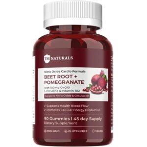 Pomegranate and Beet Root Gummies | TM Naturals