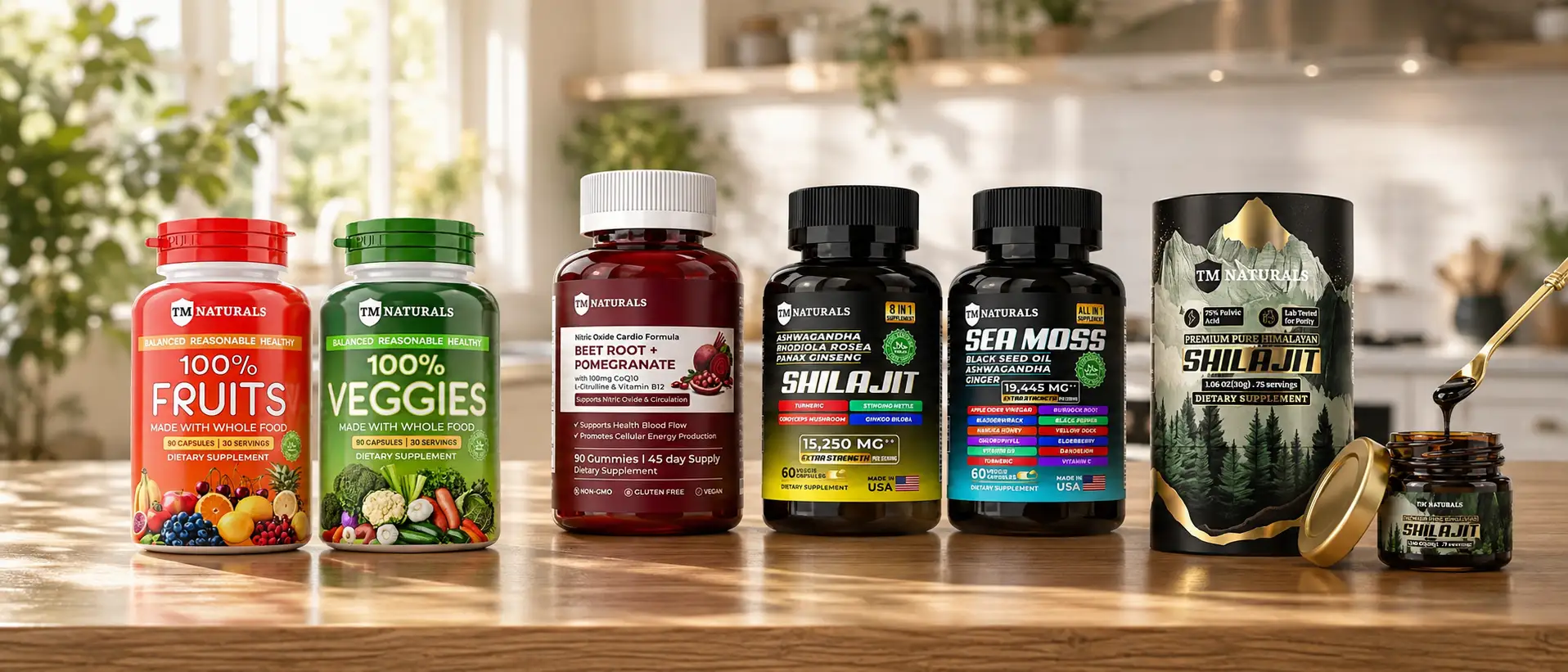 The TM Naturals Vegan, non‑GMO natural supplements for immunity, energy, digestion, and daily wellness. Clean ingredients, trusted quality.