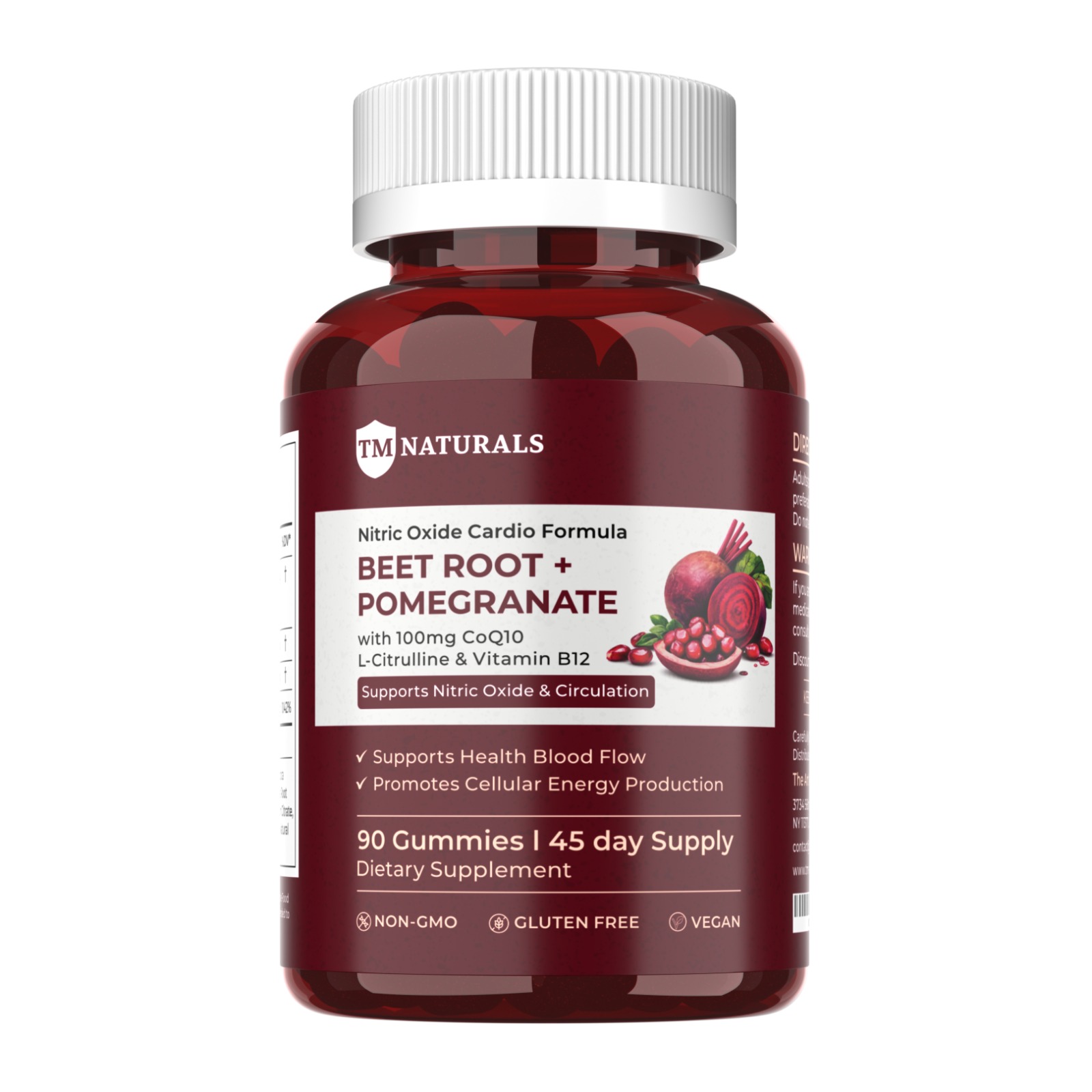 Beet Root + Pomegranate Gummies